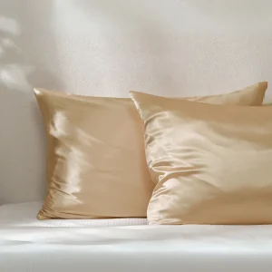 100% Federa in seta Mulberry, effetto Anti-Age | Champagne